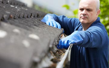 cleaning and inspecting Dundrennan roofs